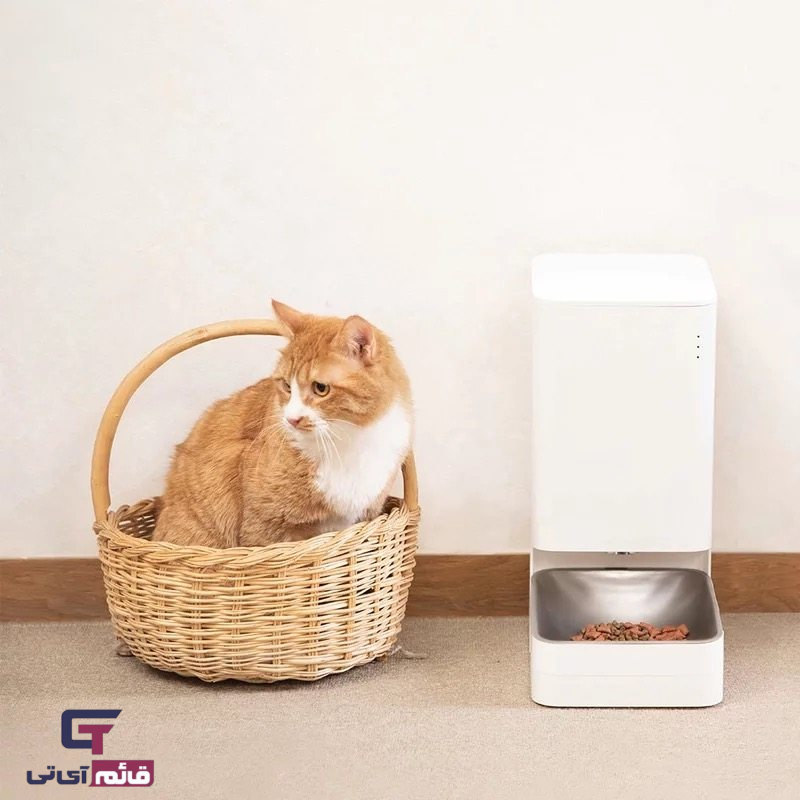 ظرف غذای هوشمند و اتوماتیک حیوانات شیائومی مدل Xiaomi Smart Pet Food Feeder BHR-6143 در قائم آی تی