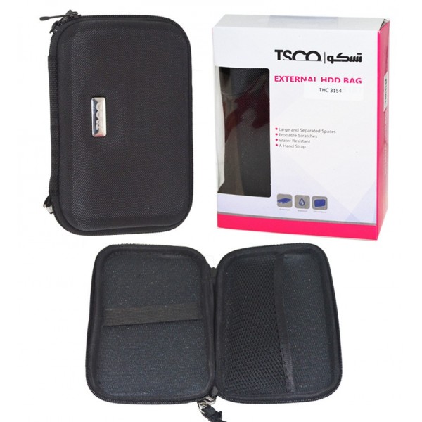 کیف هارد اکسترنال تسکو مدل HDD BAG BOX TSCO THC-3154 در قائم آی تی 