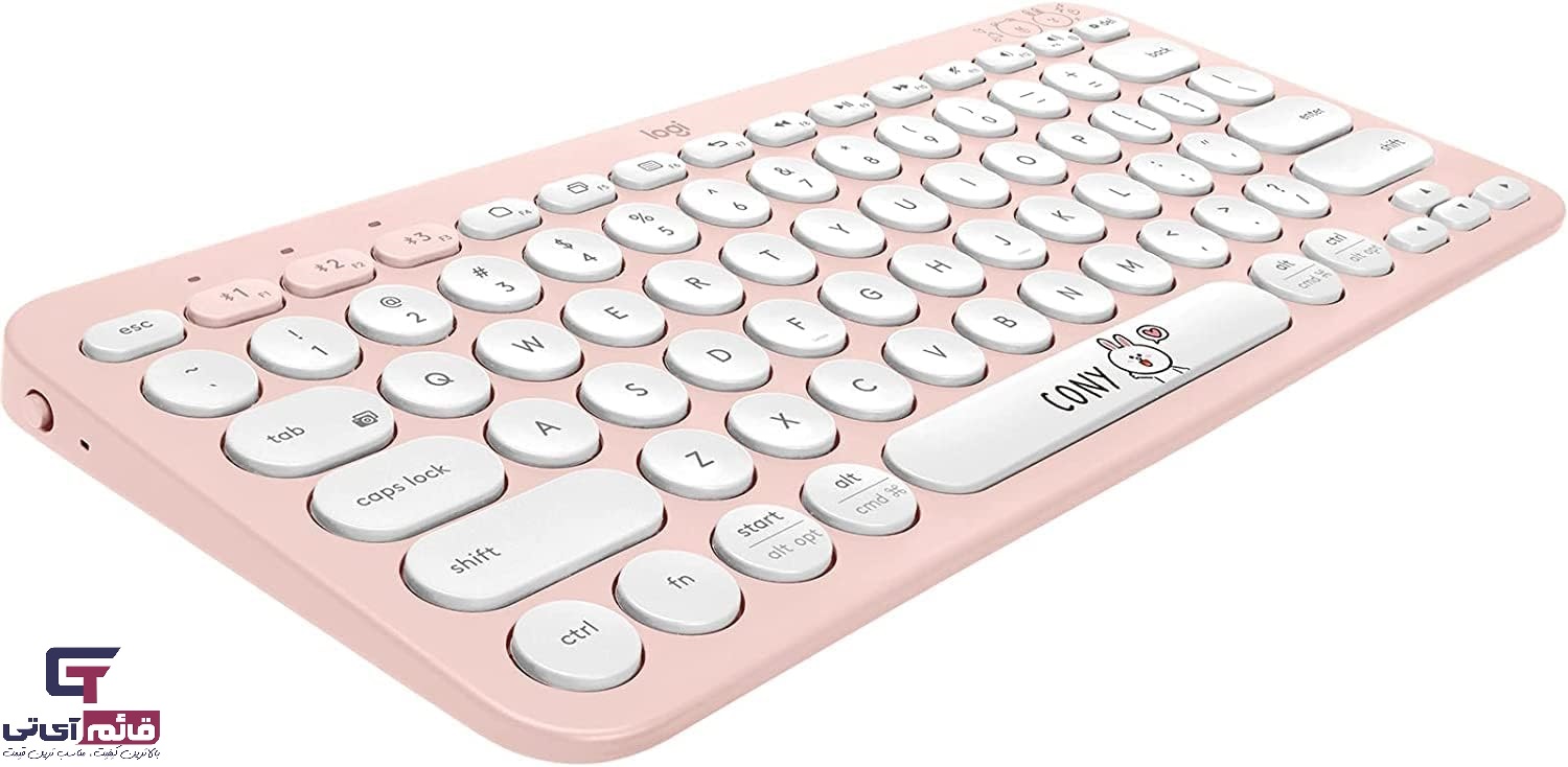 کیبورد بلوتوثی لاجیتک مدل KEYBOARD BLUETOOTH LOGITECH Line Friends K-380 در قائم آی تی 