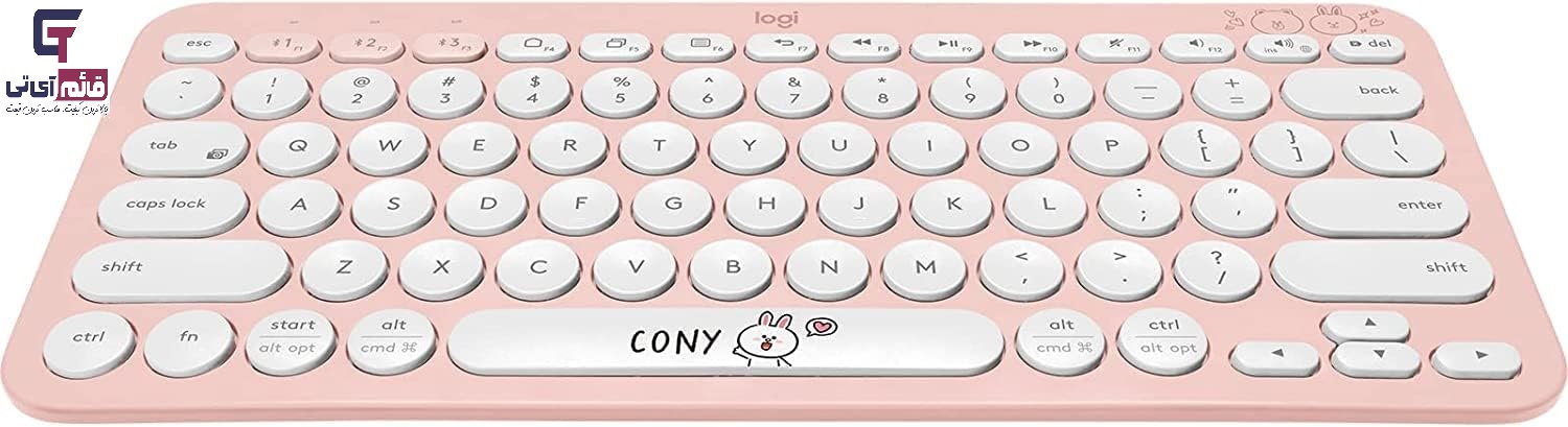 کیبورد بلوتوثی لاجیتک مدل KEYBOARD BLUETOOTH LOGITECH Line Friends K-380 در قائم آی تی 