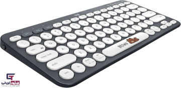 کیبورد بلوتوثی لاجیتک مدل KEYBOARD BLUETOOTH LOGITECH Line Friends K-380 در قائم آی تی