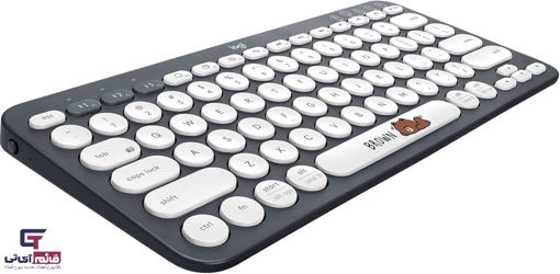 کیبورد بلوتوثی لاجیتک مدل KEYBOARD BLUETOOTH LOGITECH Line Friends K-380