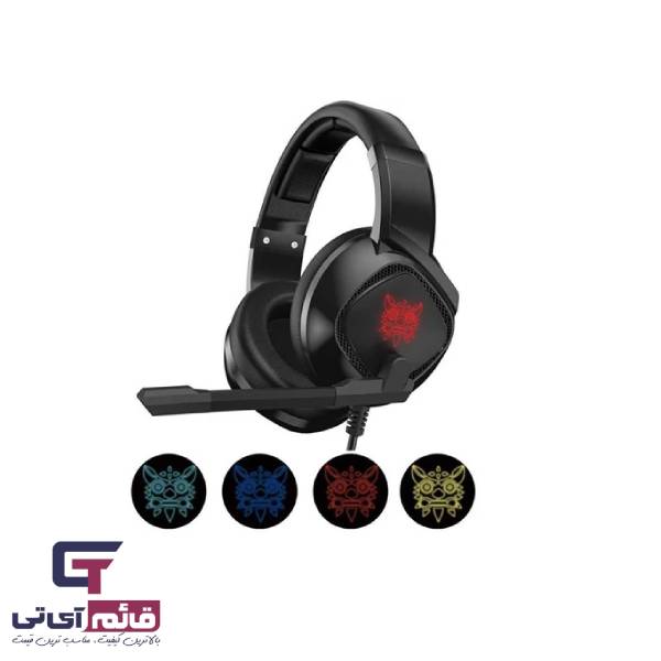 هدفون مخصوص بازی اونیکوما مدل Onikuma Gaming Headset K19 Black در قائم آی تی