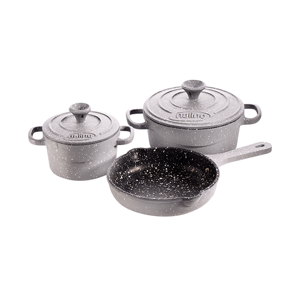 سرویس چدن 5 پارچه کودک نالینو Nalino 5-Piece Cast Iron Service for Children