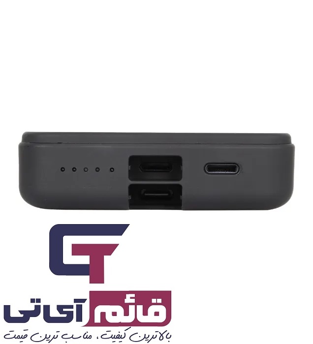 پاوربانک وایرلس مگنتی گرین لاین مدل Magsafe Lite Power Bank PD Green Lion GNMGLTPB10KBK 10000Ma 20W