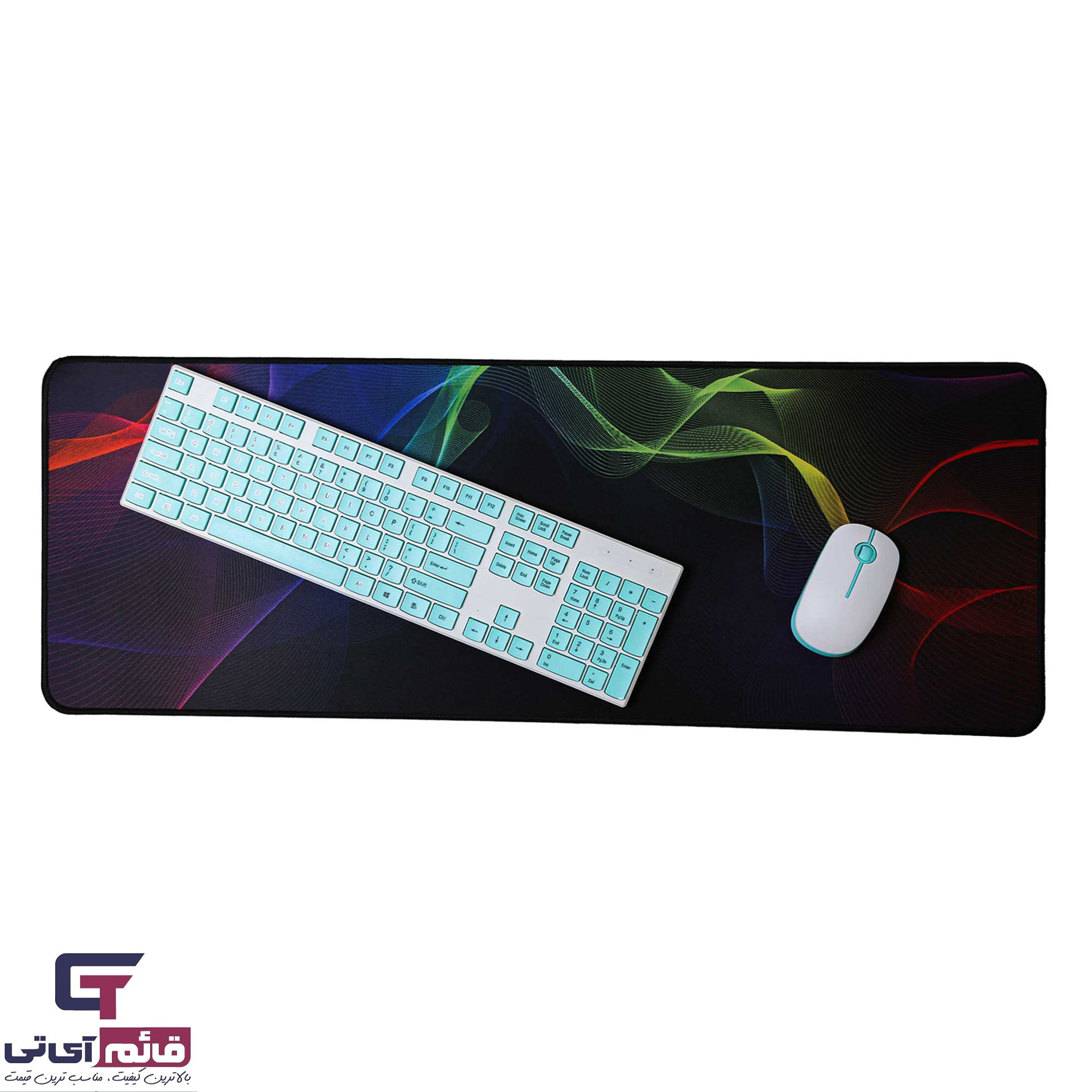 ماوس پد سایز بزرگ مدل Mouse Pad Razer 80 * 30 Nu29 در قائم آی تی 