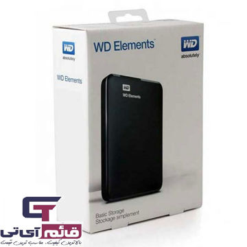 باکس هارد وسترن 2.5 اینچ وسترن مدل BOX HDD USB3.0 WD ELEMENT اورجینال وارداتی در قائم آی تی