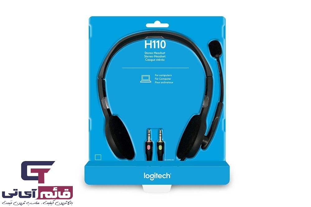 هدست لاجیتک مدل 110 HEADSET LOGITECH H در قائم آی تی 