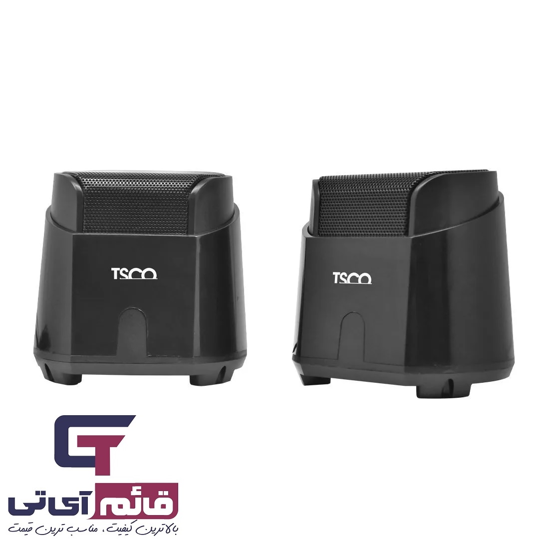 اسپیکر دو تکه سیم دار تسکو مدل SPEAKER TSCO TS-2061 در قائم آی تی 