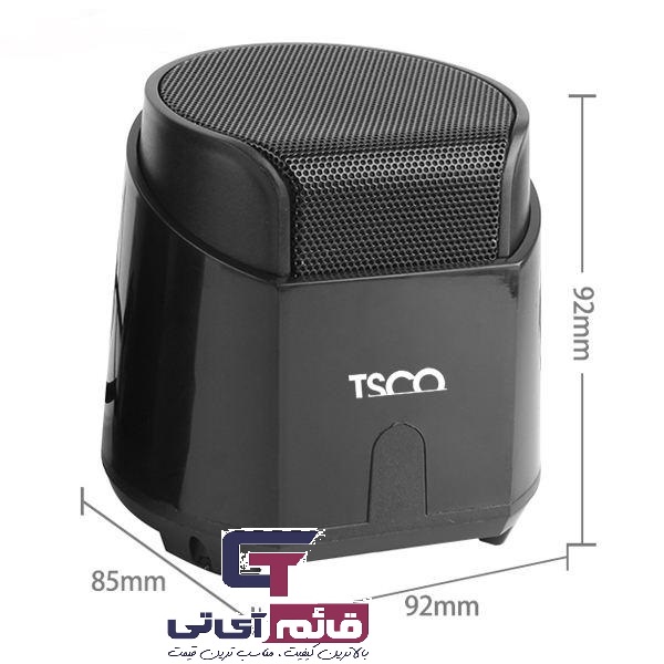 اسپیکر دو تکه سیم دار تسکو مدل SPEAKER TSCO TS-2061 در قائم آی تی 