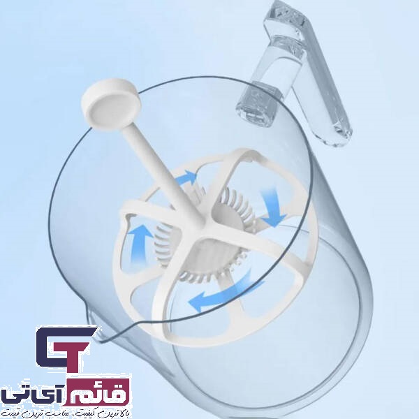 دستگاه فوم ساز شیر چند منظوره شیائومی مدل XIAOMI SCISHARE MILK FROTHER 550W  S3103 سفید در قائم آی تی