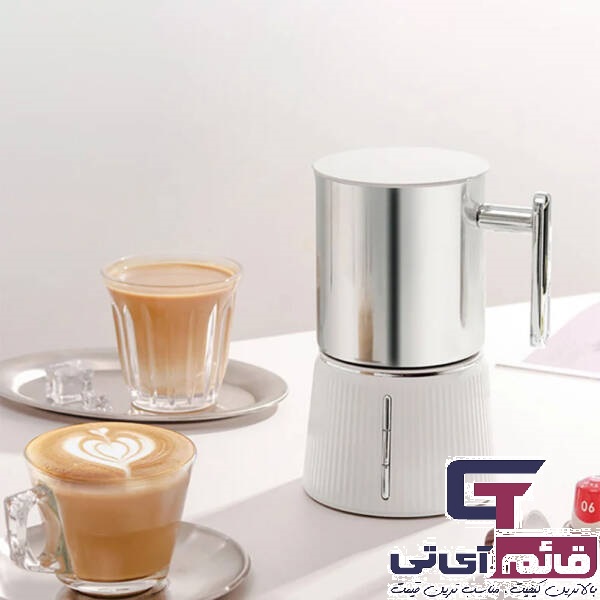 دستگاه فوم ساز شیر چند منظوره شیائومی مدل XIAOMI SCISHARE MILK FROTHER 550W  S3103 سفید در قائم آی تی