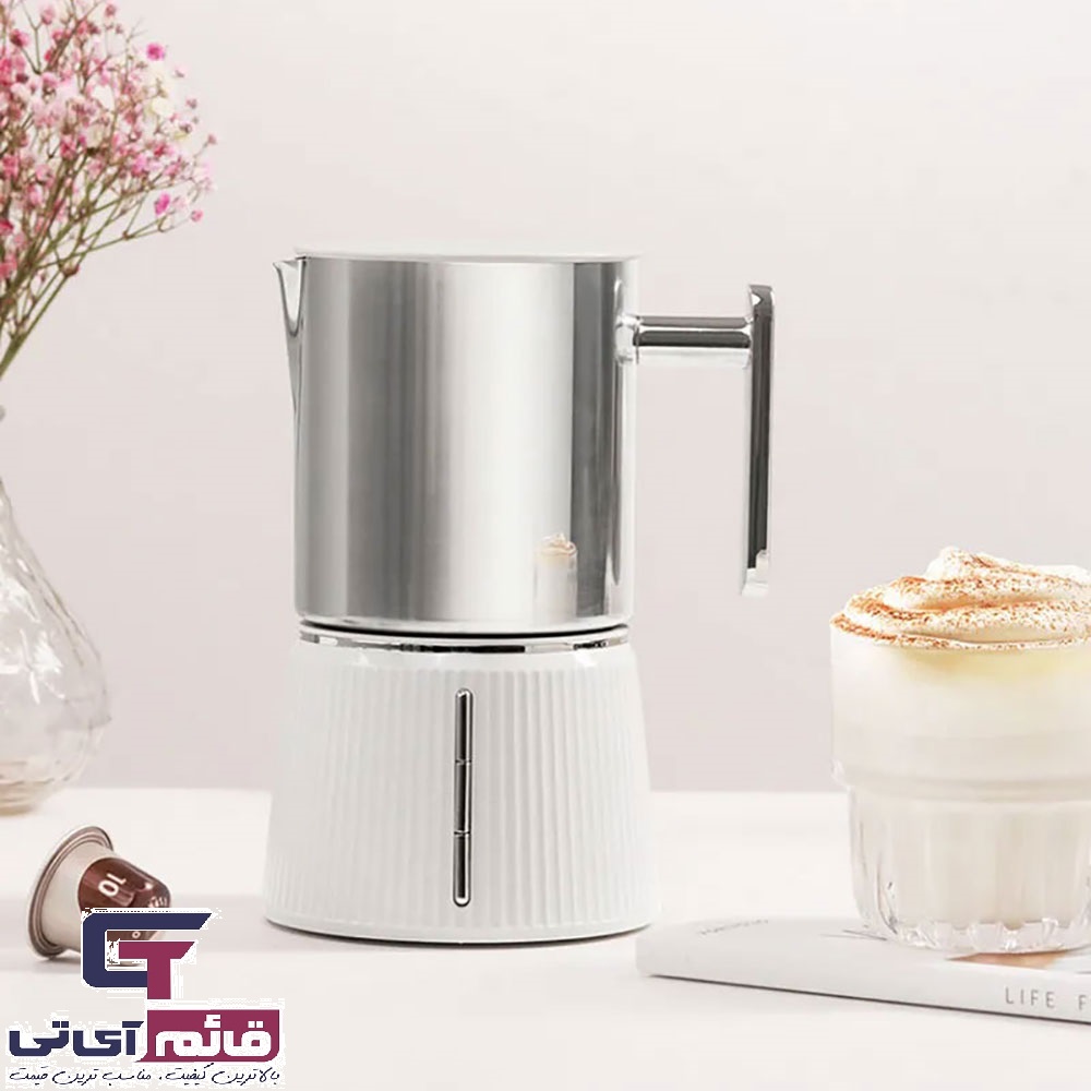 دستگاه فوم ساز شیر چند منظوره شیائومی مدل XIAOMI SCISHARE MILK FROTHER 550W  S3103 سفید در قائم آی تی