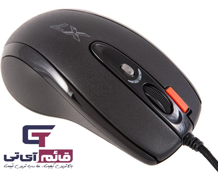 ماوس مخصوص بازی ایفورتک مدل MOUSE GAMING A4TECH X7 X-710 BK در قائم آی تی 