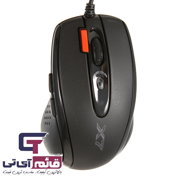 ماوس مخصوص بازی ایفورتک مدل MOUSE GAMING A4TECH X7 X-710 BK در قائم آی تی 