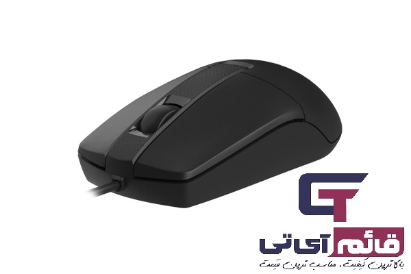 ماوس سیم دار بدون صدا ایفورتک مدل MOUSE A4TECH OP-330 S در قائم آی تی 