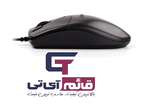 ماوس سیم دار ای فورتک مدل Mouse A4tech Wired Op-620-DS در قائم آی تی 