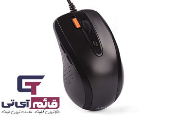 ماوس سیمدار ایفورتک مدل MOUSE A4TECH N-70 FXS سایلنت در قائم آی تی