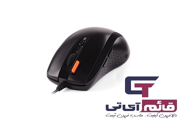 ماوس سیمدار ایفورتک مدل MOUSE A4TECH N-70 FXS سایلنت در قائم آی تی 