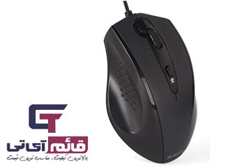 ماوس سیمدار  ایفورتک مدل  MOUSE A4TECH N-810FX در قائم آی تی 