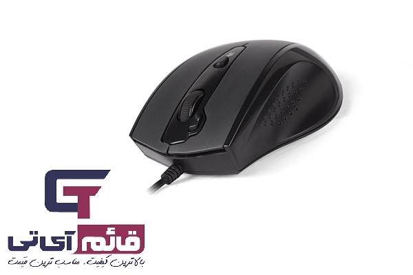 ماوس سیمدار  ایفورتک مدل  MOUSE A4TECH N-810FX در قائم آی تی 