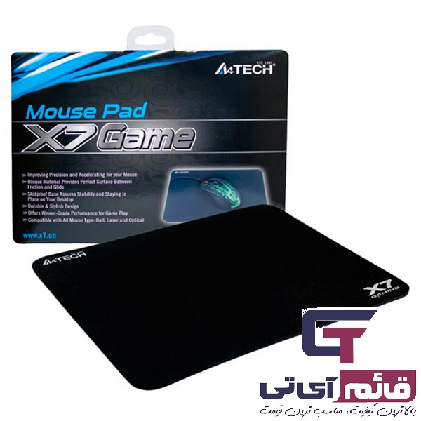 ماوس پد ایفورتک مدل MOUSE PAD A4TECH X7-200MP در قائم آی تی 