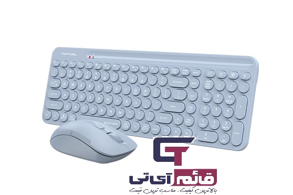 کیبورد و ماوس بیسیم ایفورتک مدل Wireless Keyboard & Mouse A4tech FG 3300 Air2 در قائم آی تی 