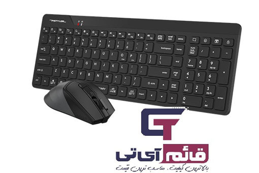 کیبورد و ماوس بیسیم ایفورتک مدل Wireless Keyboard & Mouse A4tech FG 2400 Air2