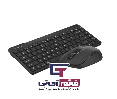 کیبورد و ماوس بیسیم دوحالته ای فورتک مدل Dual Mode Wireless Keyboard & Mouse A4tech FG2200 Air2 Mini در قائم آی تی