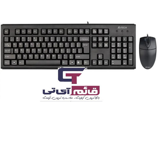 کیبورد و ماوس سیم دار ایفورتک مدل KEYBOARD MOUSE A4TECH 8520DS