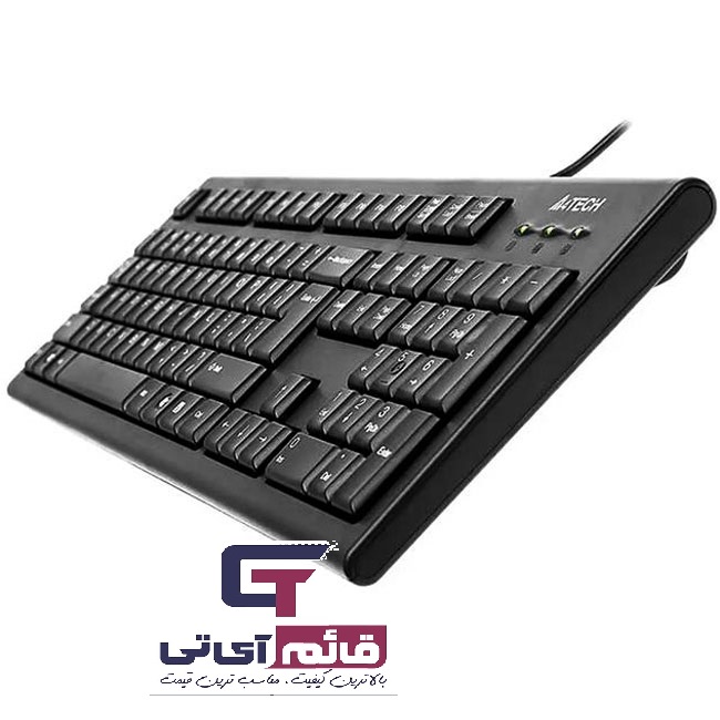 کیبورد و ماوس سیمدار ایفورتک مدل KEYBOARD MOUSE A4TECH 8520DS در قائم آی تی 