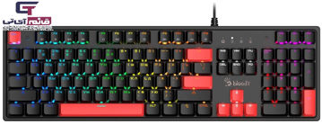 کیبورد گیمینگ مکانیکال ایفورتک سری بلادی مدل Mechanical RGB Gaming Keyboard A4tech Bloody S510R در قائم آی تی 