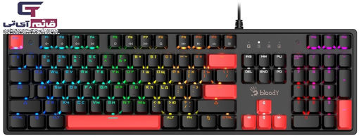 کیبورد گیمینگ مکانیکال ایفورتک سری بلادی مدل Mechanical RGB Gaming Keyboard A4tech Bloody S510R