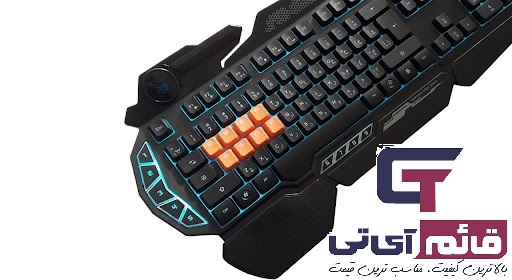 کیبورد گیمینگ مکانیکال ایفورتک سری بلادی  مدل  Gaming Mechanical Keyboard A4TECH BLOODY B-318 در قائم آی تی 