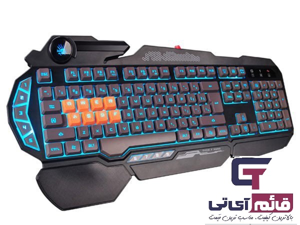 کیبورد گیمینگ مکانیکال ایفورتک سری بلادی  مدل  Gaming Mechanical Keyboard A4TECH BLOODY B-318 در قائم آی تی