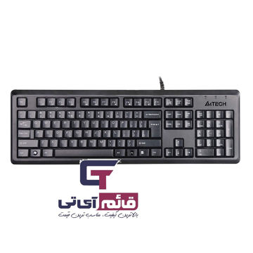 کیبورد سیم دار ایفورتک مدل Wired  Keyboard  A4tech  KR 92 در قائم آی تی 