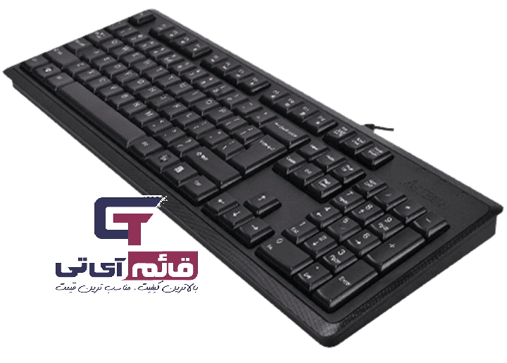 کیبورد سیم دار ایفورتک مدل Wired  Keyboard  A4tech  KR 92 در قائم آی تی 