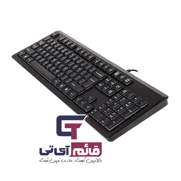 کیبورد سیم دار ایفورتک مدل Wired  Keyboard  A4tech  KR 92 در قائم آی تی 