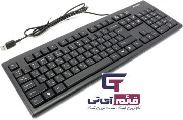 کیبورد سیم دار ایفورتک مدل KEYBOARD A4TECH KR- 83 در قائم آی تی 