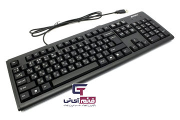 کیبورد سیم دار ایفورتک مدل Wired Keyboard  A4TECH KM-720 در قائم آی تی 