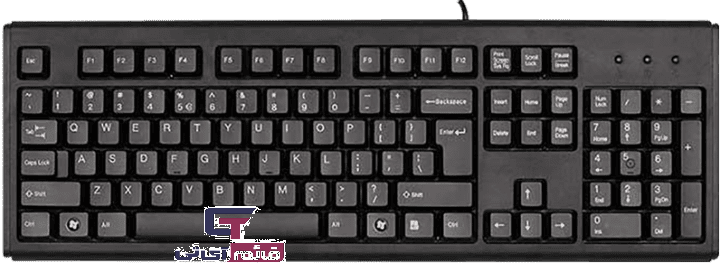 کیبورد سیم دار ایفورتک مدل Wired Keyboard  A4TECH KM-720 در قائم آی تی 