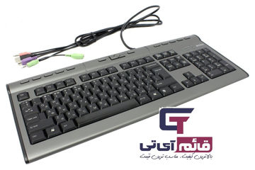 کیبورد سیم دار ایفورتک مدل KEYBOARD A4TECH KL-7MUU در قائم آی تی 