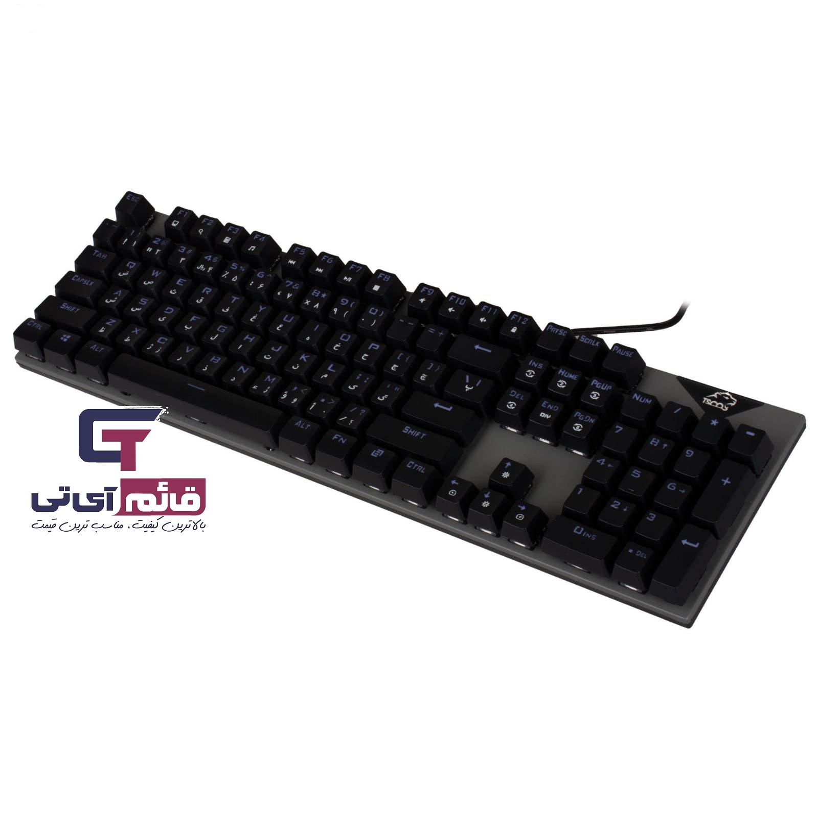 کیبورد گیمینگ مخصوص تسکو مدل KEYBOARD GAMING TSCO GK 8130 در قائم آی تی 