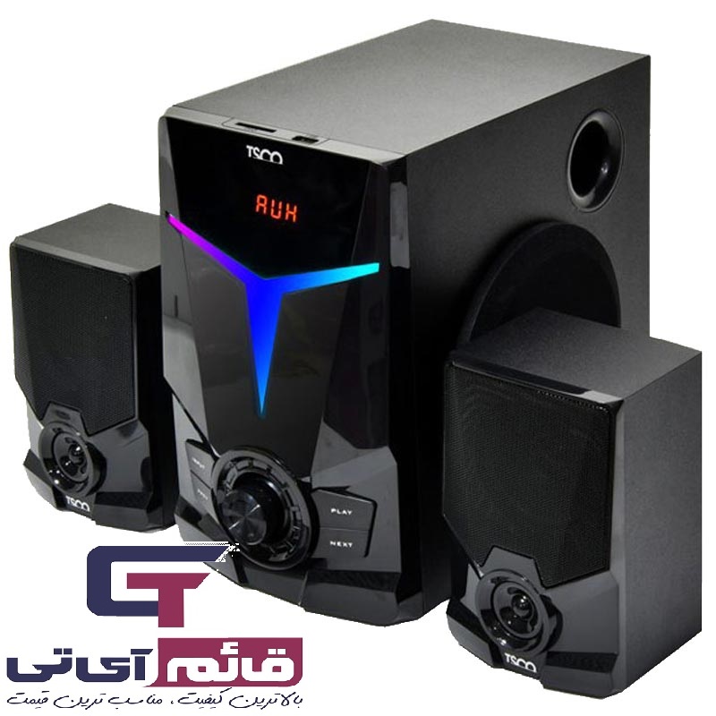 خرید،قیمت و مشخصات اسپیکر بلوتوثی تسکو مدل   Desktop Bluetooth Speaker TSCO TS-2193 - قائم آی تی