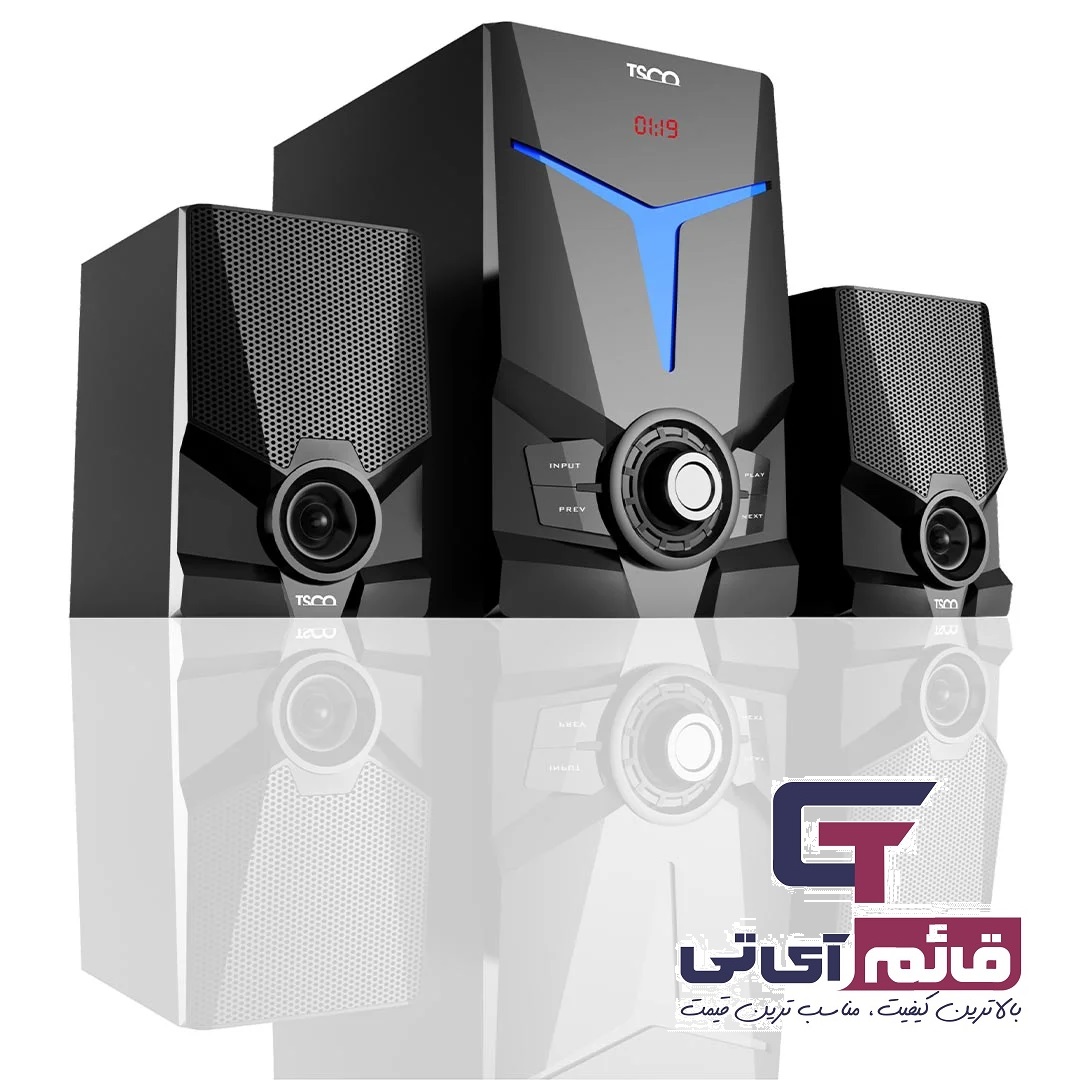 خرید،قیمت و مشخصات اسپیکر بلوتوثی تسکو مدل   Desktop Bluetooth Speaker TSCO TS-2193 - قائم آی تی