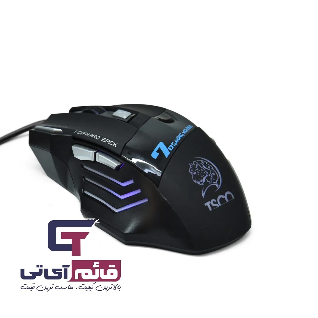 ماوس مخصوص بازی تسکو مدل MOUSE GAMING TSCO TM-2018 N در قائم آی تی 