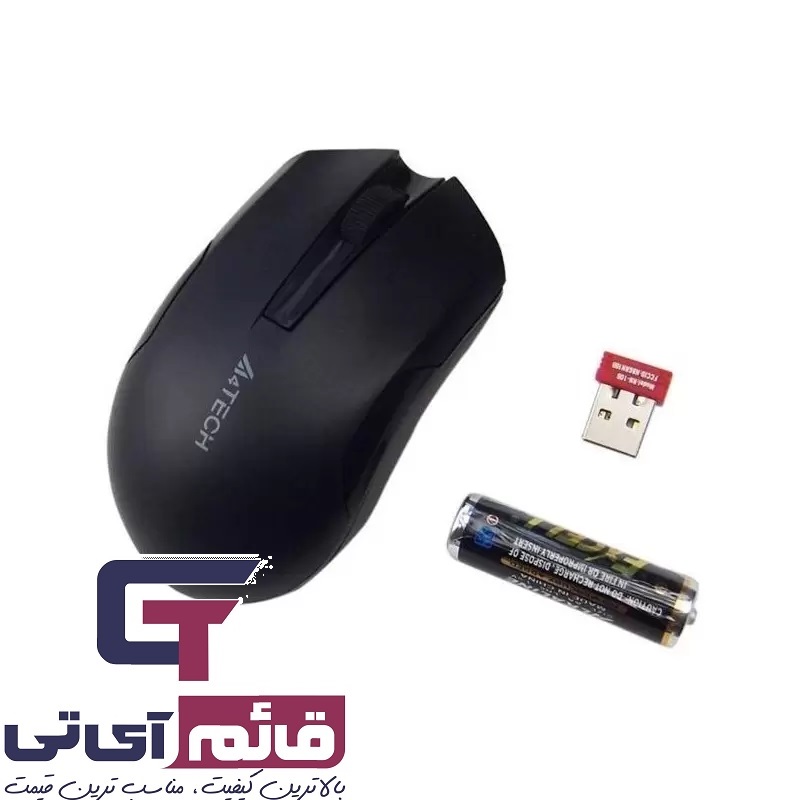 ماوس بی سیم ایفورتک مدل  Wireless Mouse A4TECH G3-200 NS در قائم آی تی 