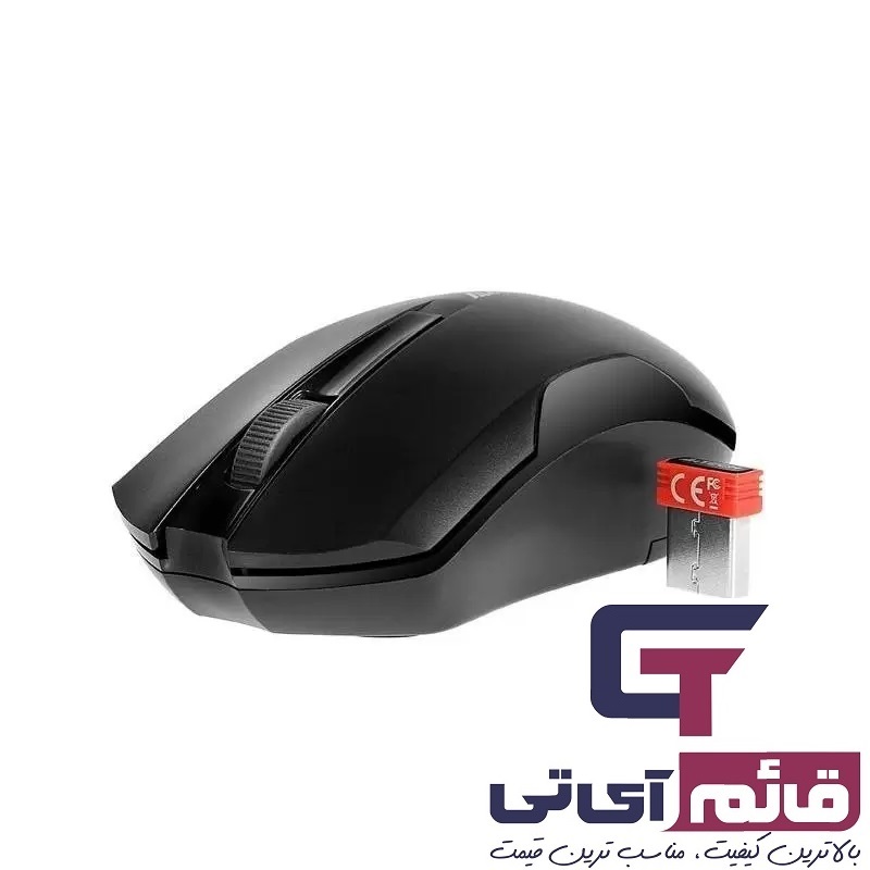 ماوس بی سیم ایفورتک مدل  Wireless Mouse A4TECH G3-200 NS در قائم آی تی 