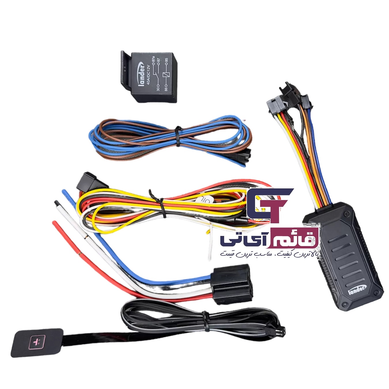 ردیاب ضد سرقت خودرو و موتور سیکلت لندر مدل GPS  LANDER  LD 62R در قائم آی تی 