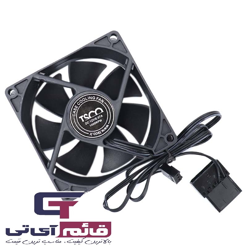 فن کیس کامپیوتر تسکو مدل TSCO 8*8 T-FAN 02 در قائم آی تی